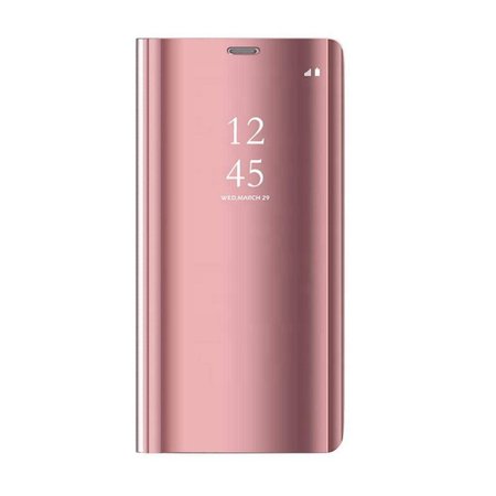 Pokrowiec Smart Clear View do Huawei P8 Lite 2017 / Huawei P9 Lite 2017 różowy