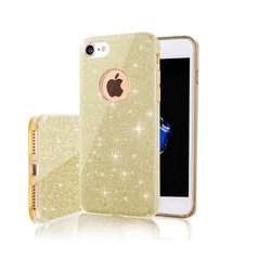 Etui Glitter 3w1 iPhone 13 Mini 5,4" złota