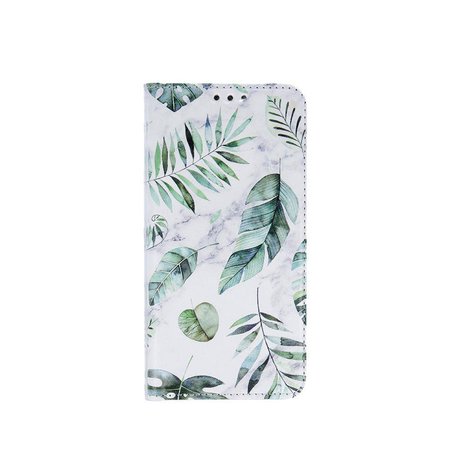 Pokrowiec Smart Trendy Spring Leaves do Huawei P40 Lite