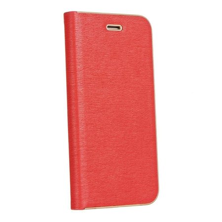 Kabura Forcell LUNA Book do HUAWEI P Smart czerwony