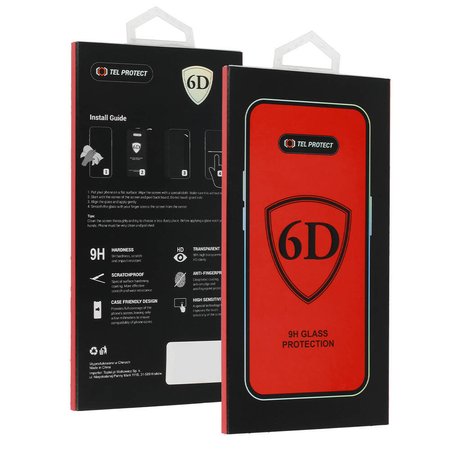 Hartowane szkło Full Glue 6D do IPHONE 14 PRO MAX CZARNE