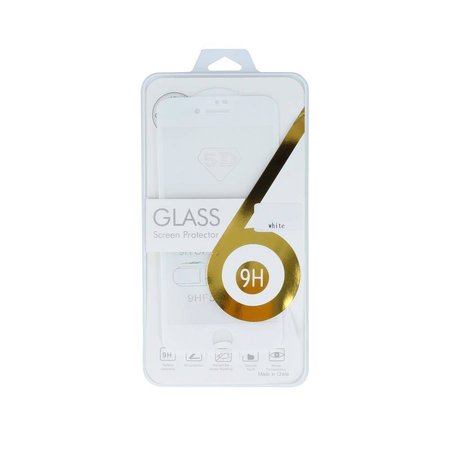 Szkło hartowane Tempered Glass 5D do iPhone 6 / iPhone 6s biała ramka