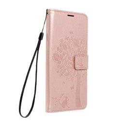 Kabura Forcell MEZZO Book do SAMSUNG Galaxy A22 LTE ( 4G ) drzewo złoty róż