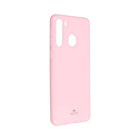 Futerał Jelly Mercury do Samsung Galaxy A41 jasny róż