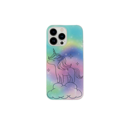 Etui Xiaomi 12 5G/12X 5G Jednorożec na chmurce