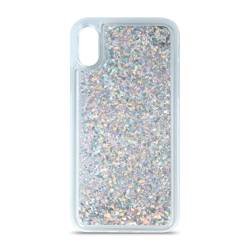 Nakładka Liquid Sparkle TPU do Samsung M21 srebna