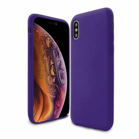 NAKŁADKA SILICONE COVER DO SAMSUNG A80/A90 FIOLETOWY