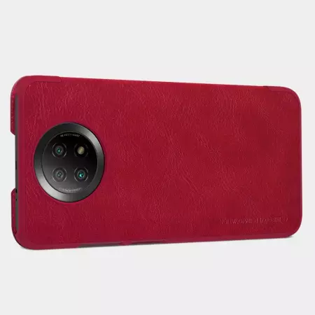 ETUI NILLKIN QIN DO XIAOMI REDMI NOTE 9T BRĄZOWY