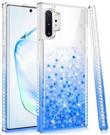 Nakładka Diamond Liquid do Huawei P30 lite niebieska