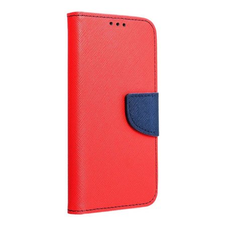 Kabura Fancy Book do  SAMSUNG M31 czerwony/granatowy