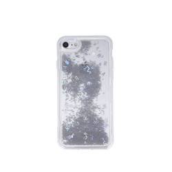 Nakładka Liquid Letters TPU do iPhone 11 Pro Max srebna