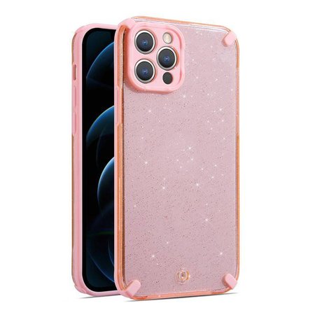 ARMOR GLITTER CASE DO SAMSUNG GALAXY A22 4G RÓŻOWY