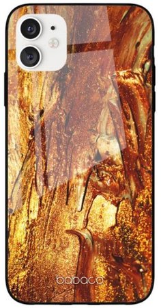 ETUI PREMIUM GLASS Babaco Abstrakt 022 Iphone 11 PRO Wielobarwny