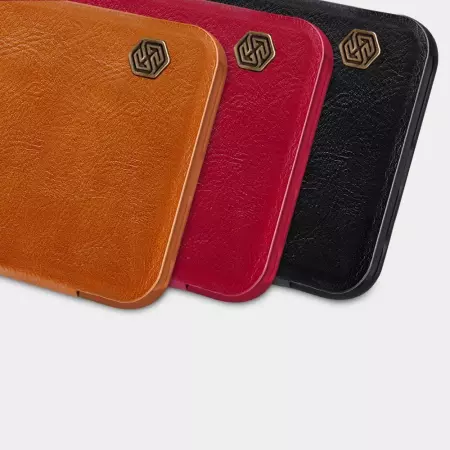 ETUI NILLKIN QIN DO XIAOMI REDMI NOTE 9T CZARNY
