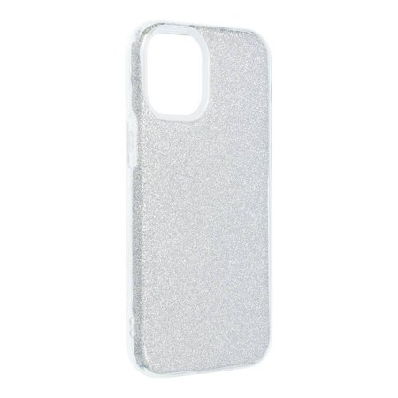Futerał Forcell SHINING do IPHONE 12 MINI srebrny