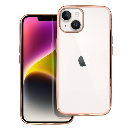 Futerał LUX do IPHONE 14 PRO MAX różowy