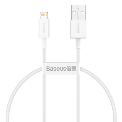 Baseus kabel Superior USB - Lightning 2 m 2,4A biały