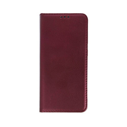 Etui Smart Magnetic do Xiaomi Redmi 10 / Redmi Note 11 4G burgundowe