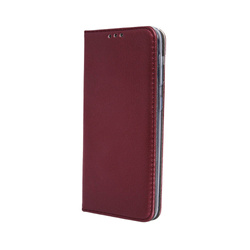 Etui Smart Magnetic do Xiaomi Redmi Note 12 4G burgundowy