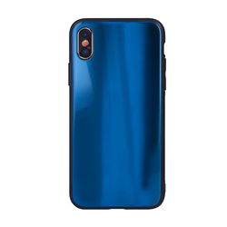 Nakładka Aurora Glass do Xiaomi Redmi Note 10 5G / Poco M3 Pro / M3 Pro 5G ciemnoniebieska