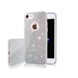 Nakładka Glitter 3in1 do iPhone 7 /  8 / SE 2020 srebrna