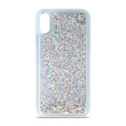 Nakładka Liquid Sparkle TPU do Samsung Galaxy A03S EU srebrna