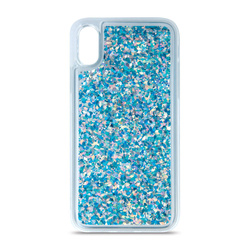 Nakładka Liquid Sparkle TPU do Samsung Galaxy A22 5G niebieska