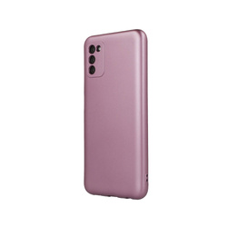 Nakładka Metallic do Samsung Galaxy M23 5G / M13 4G różowa