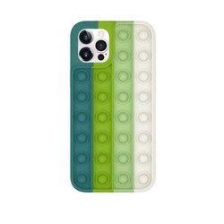 Nakładka Push Bubble do Iphone 12/12 Pro zielono-biała