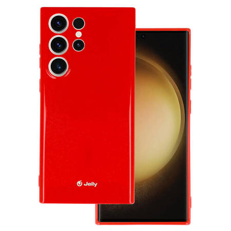 Jelly Case do Samsung Galaxy S23 Ultra czerwony