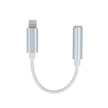 Adapter do iPhone 8-PIN-audio jack 3,5 mm biały