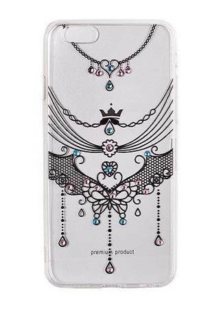 Art Case TPU Vennus - Sam G955 Galaxy S8 Plus wzór 1 czarny