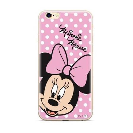 DISNEY ETUI NADRUK MINNIE 008 HUAWEI Y6p RÓŻOWY