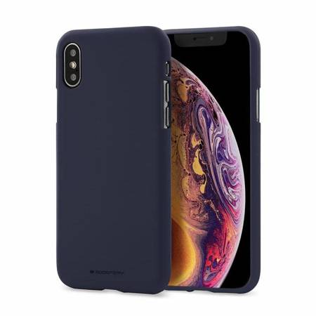 ETUI MERCURY SOFT FEELING DO APPLE IPHONE XR NIEBIESKI