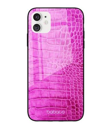 ETUI PREMIUM GLASS Babaco Zwierzęta 002 Samsung A51 Różowy 5903932038316 TTT