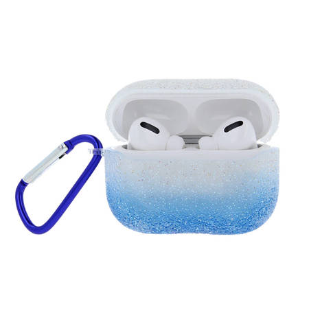 Etui Caviar do Airpods / Airpods 2 gradient niebieskie