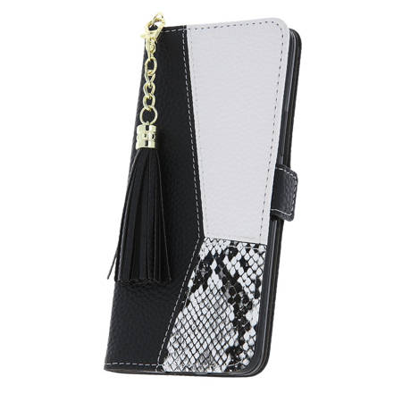 Etui Charms do Samsung Galaxy S22 Ultra czarne