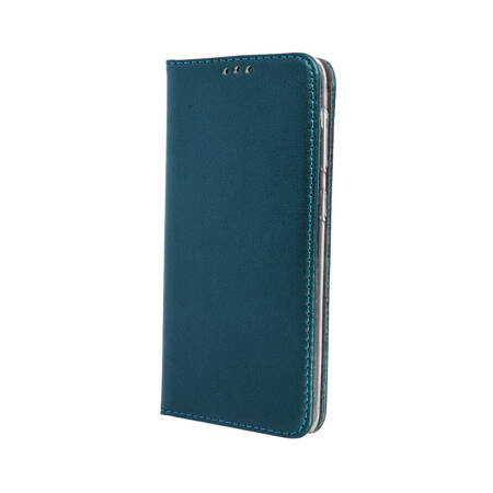 Etui Smart Magnetic do Motorola Moto G72 ciemnozielone