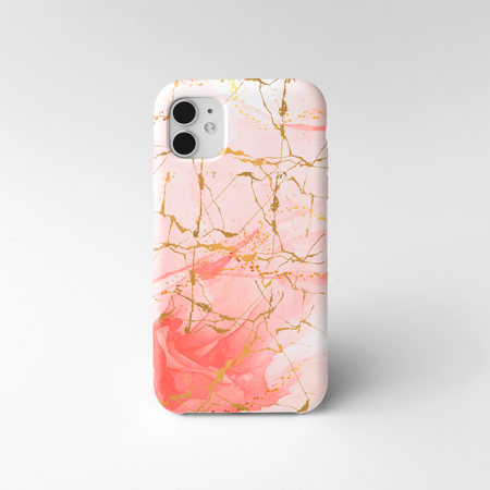 Etui iPhone 13  Marble Gold 