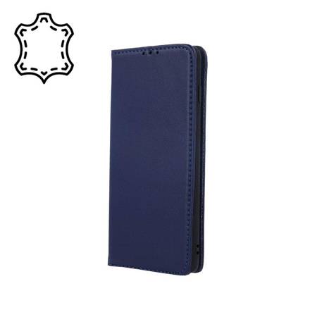 Etui skórzane Smart Pro do Samsung Galaxy A53 5G granatowe