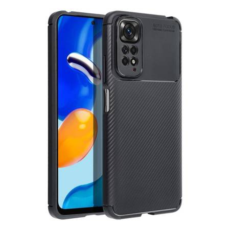 Futerał CARBON PREMIUM do XIAOMI Redmi NOTE 10 5G / Poco M3 Pro / Poco M3 Pro 5G czarny