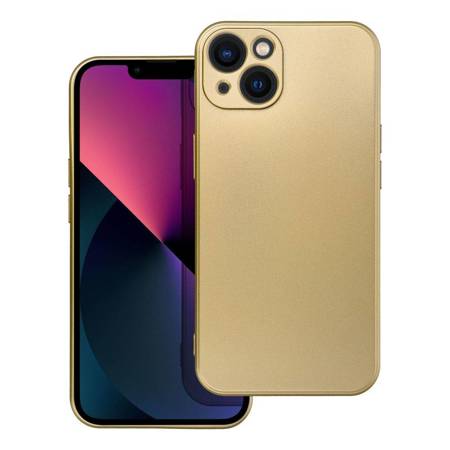 Futerał METALLIC do IPHONE 13 złoty