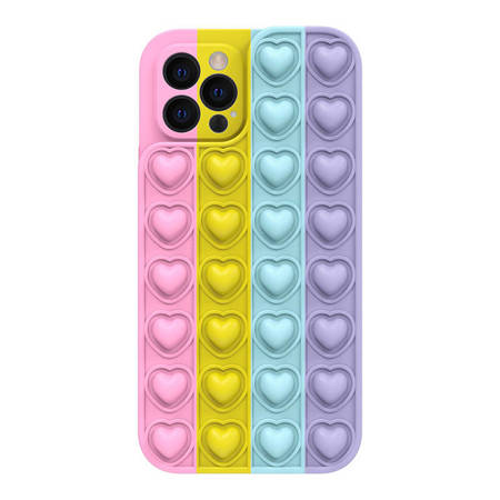 Heart Pop It Case Do Samsung Galaxy A22 5g Kolor 3