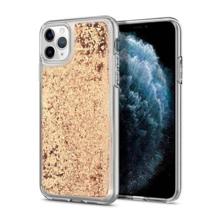 Liquid Case - Iphone 12 Mini Złoty