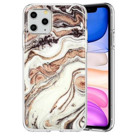 Marble Glitter Case Iphone 12 Pro Max Wzór 1