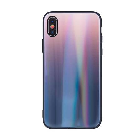 Nakładka Aurora Glass do Huawei Mate 20 Lite brązowo-czarna