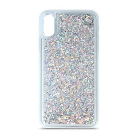 Nakładka Liquid Sparkle TPU do iPhone 13 Pro 6,1" srebrna