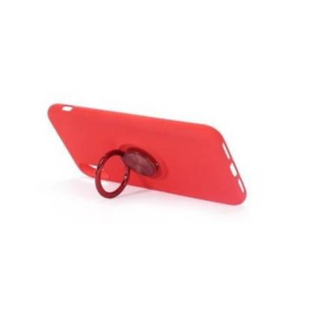 Nakładka Silicone Finger Ring do Iphone XR czerwona