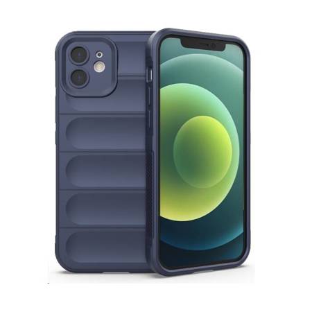 Nakładka Silky Shield do Samsung Galaxy A12 ciemnoniebieska