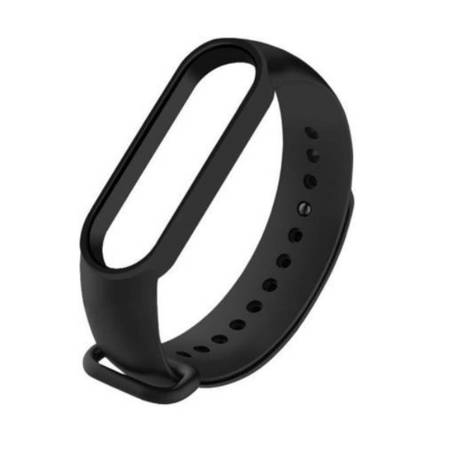 Pasek Silikonowy do Xiaomi Mi Band 5 czarna